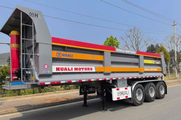 Sơ mi rơ mooc ben tự đổ huali